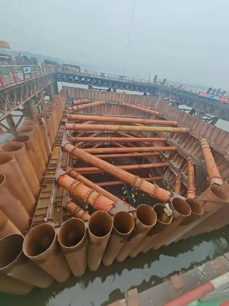 石家庄深泽县钢管桩